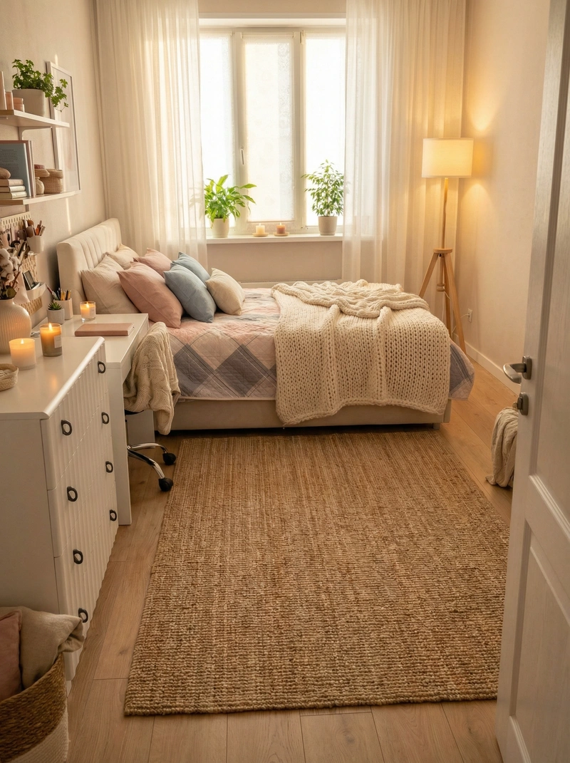 Дизайн интерьера в стиле Хюгге — Гостиная от нейросети RoomGPT