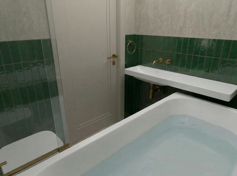 Дизайн ванной в стиле Без стиля — фото интерьера от нейросети RoomGPT