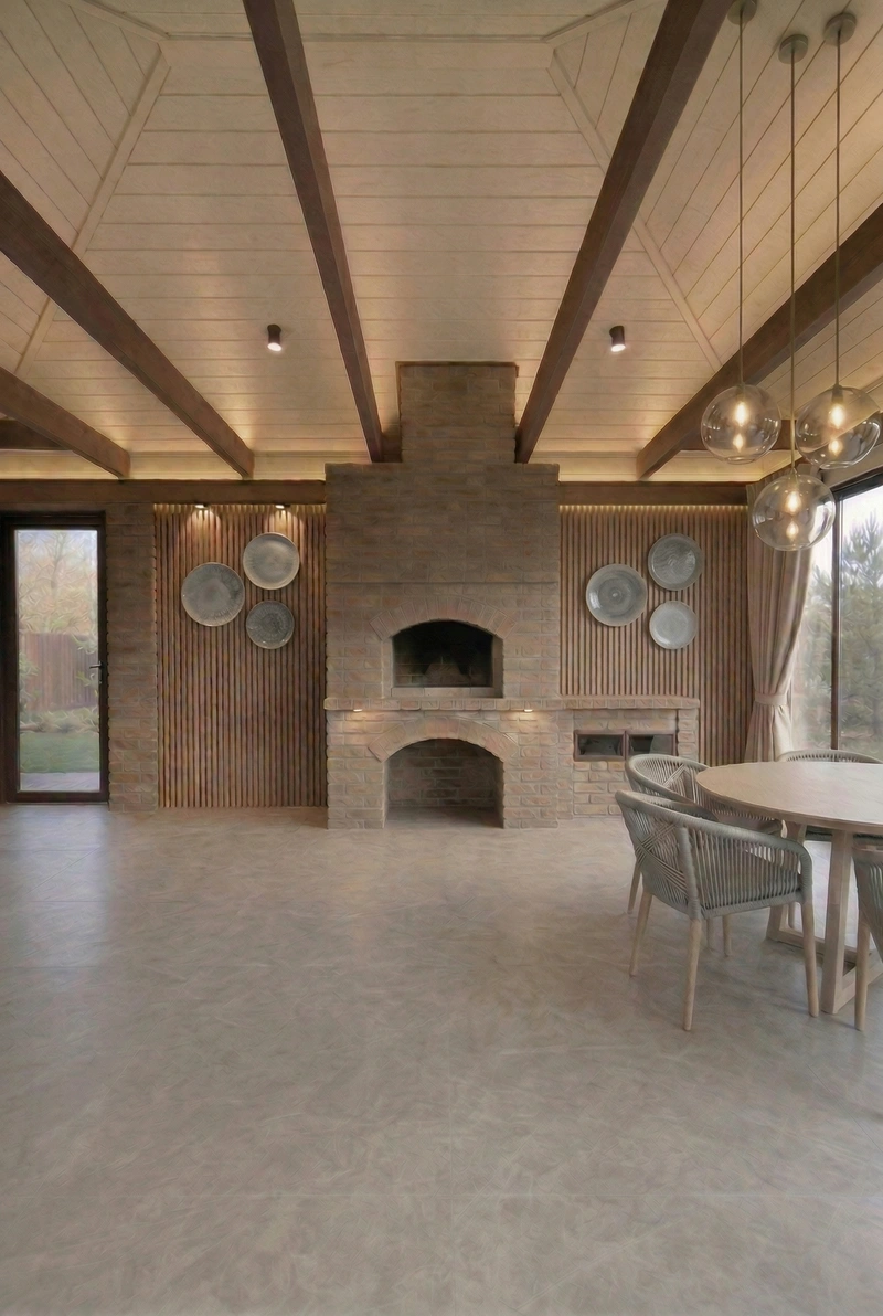 Дизайн гостиной в стиле Без стиля — фото интерьера от нейросети RoomGPT