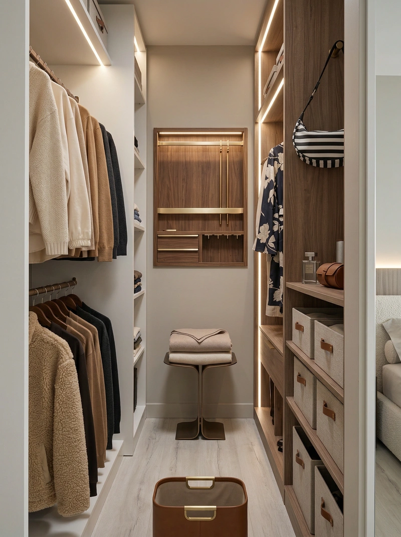 Дизайн интерьера в стиле Контемпорари — Спальня от нейросети RoomGPT