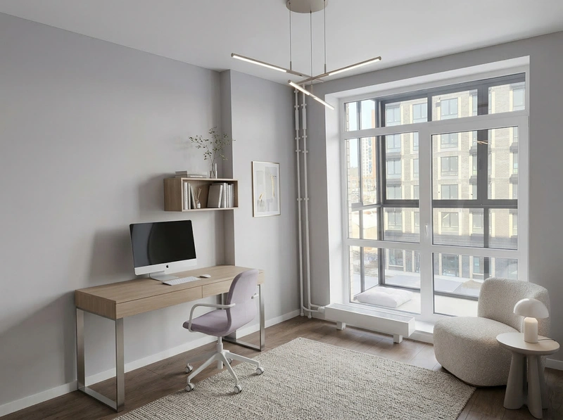 Дизайн детской в стиле Минимализм — фото интерьера от нейросети RoomGPT