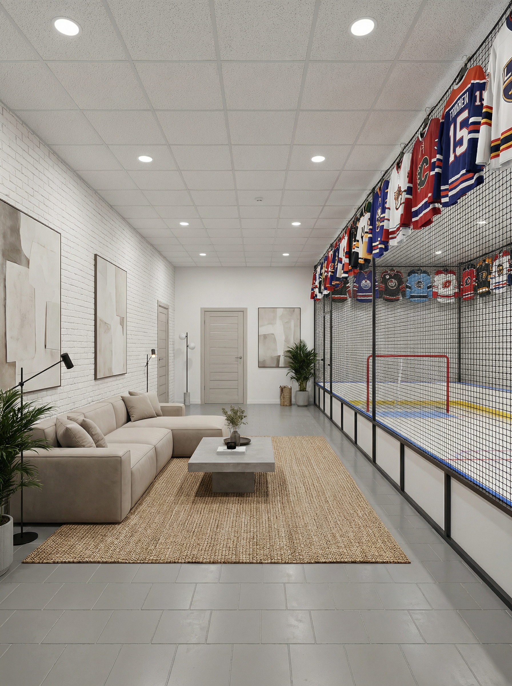 Дизайн гостиной в стиле Минимализм — фото интерьера от нейросети RoomGPT