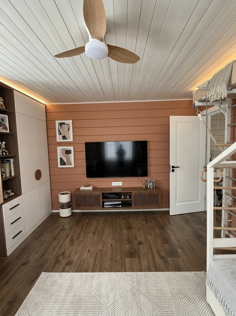 Дизайн интерьера в стиле Контемпорари — Детская от нейросети RoomGPT