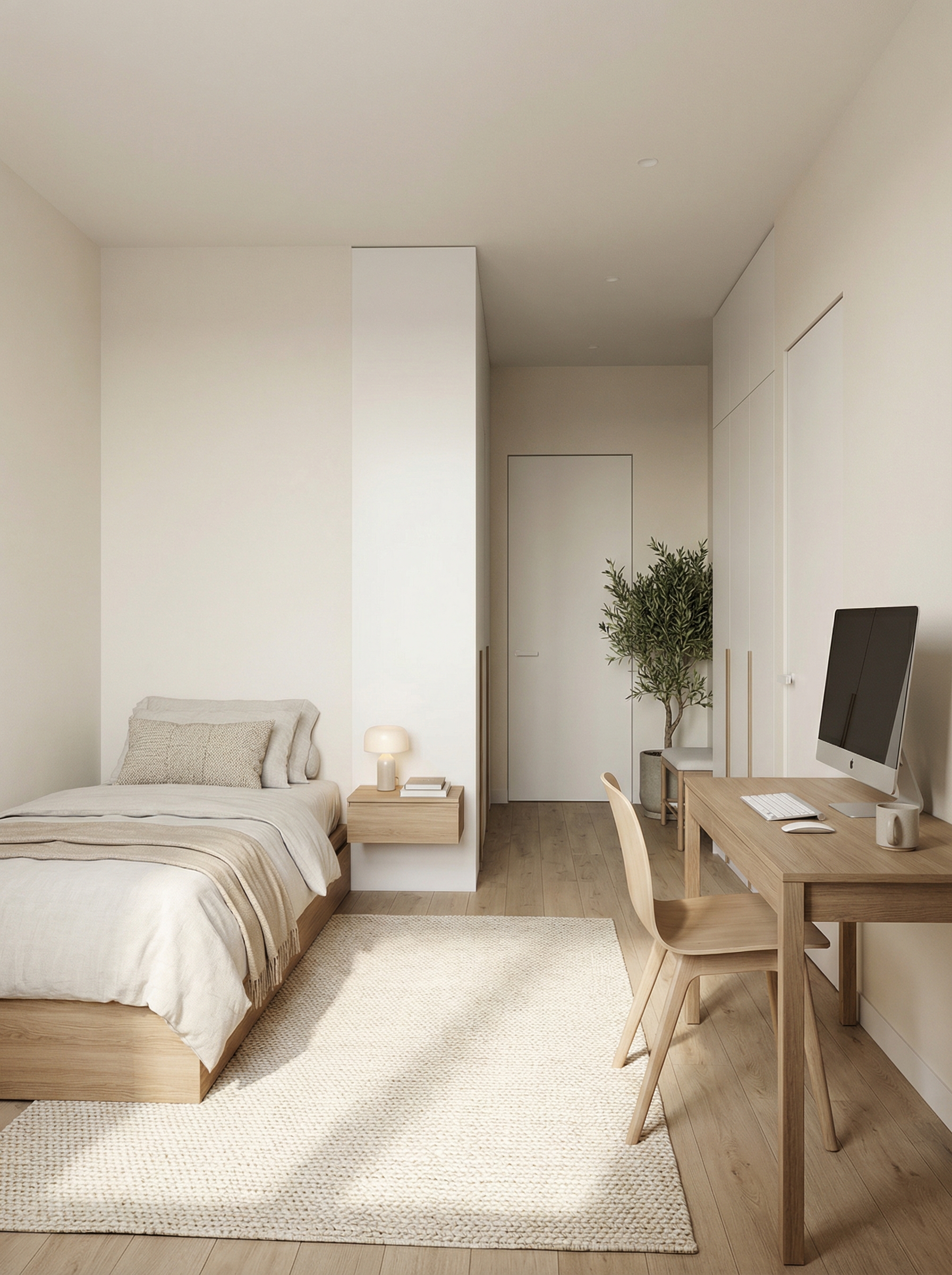 Дизайн гостиной в стиле Минимализм — фото интерьера от нейросети RoomGPT