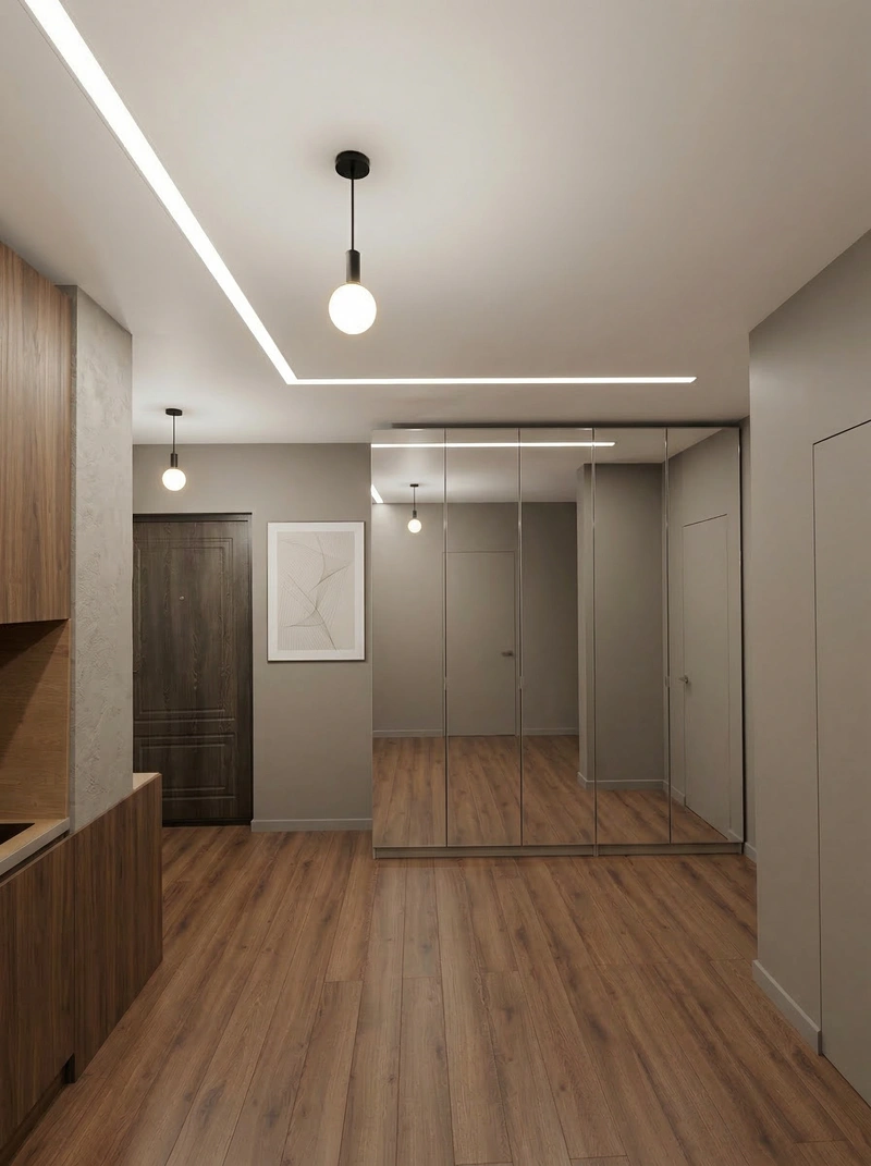 Дизайн интерьера в стиле Минимализм — Прихожая от нейросети RoomGPT