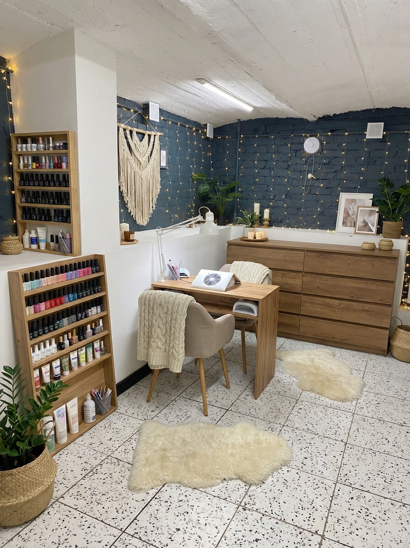 Дизайн интерьера в стиле Хюгге — Кабинет от нейросети RoomGPT