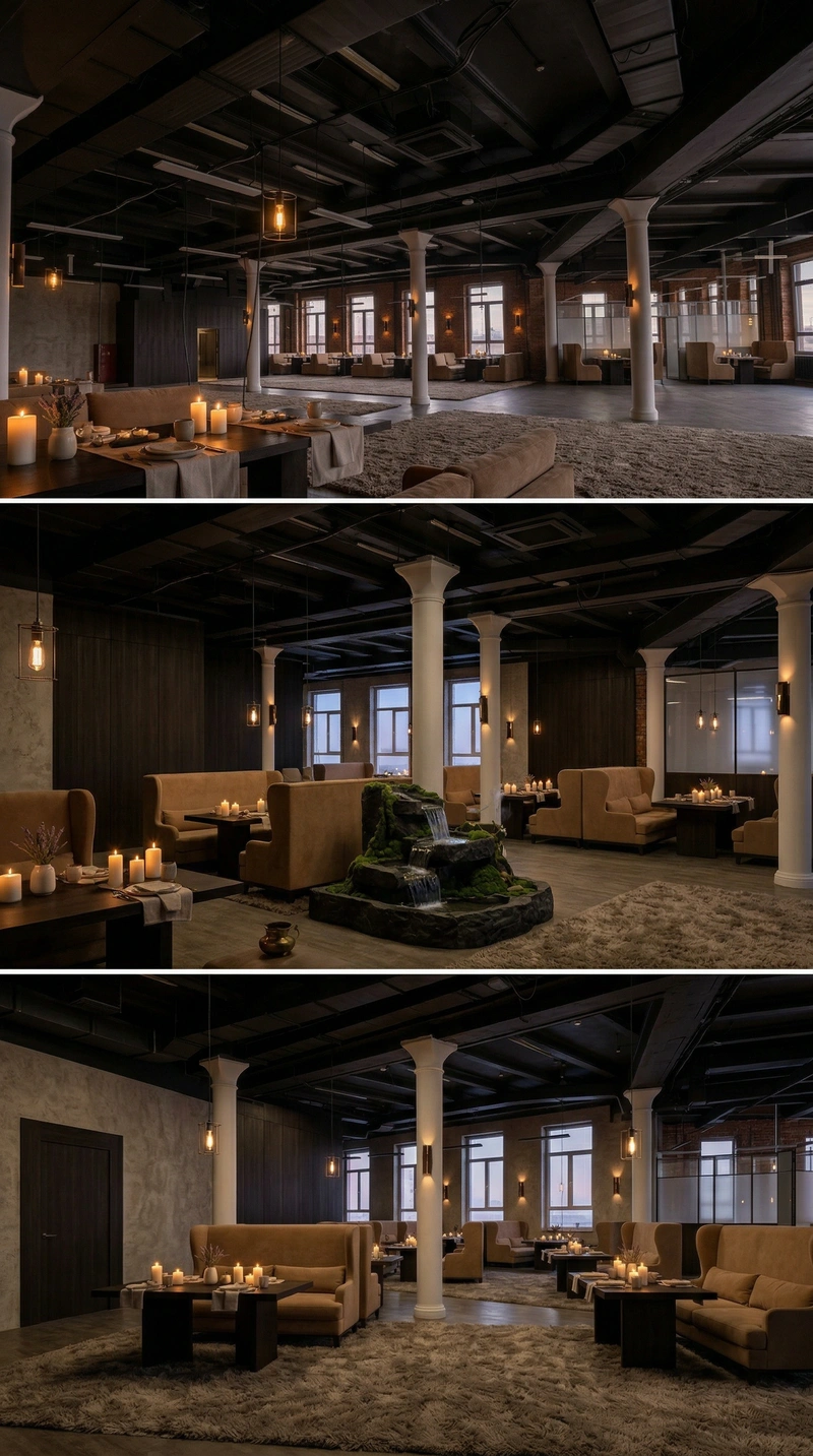 Дизайн интерьера в стиле Сканди — Гостиная от нейросети RoomGPT