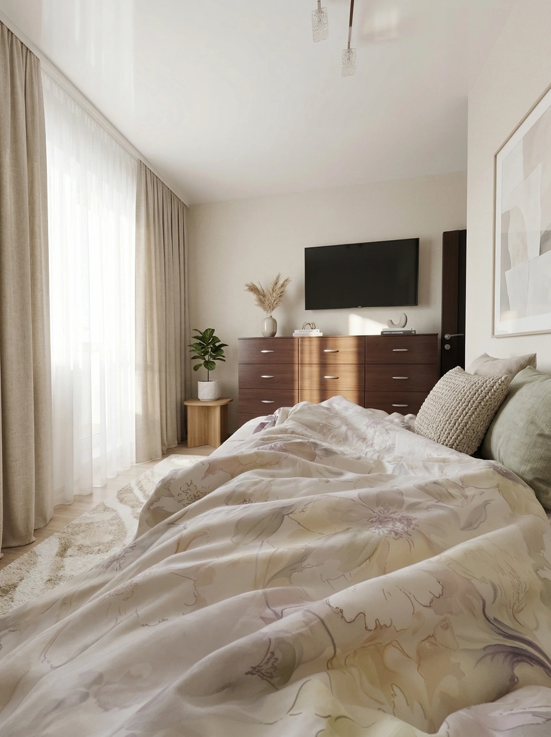 Дизайн кухни в стиле Сканди — фото интерьера от нейросети RoomGPT