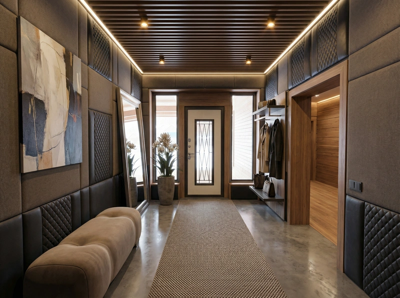 Дизайн интерьера в стиле Контемпорари — Прихожая от нейросети RoomGPT