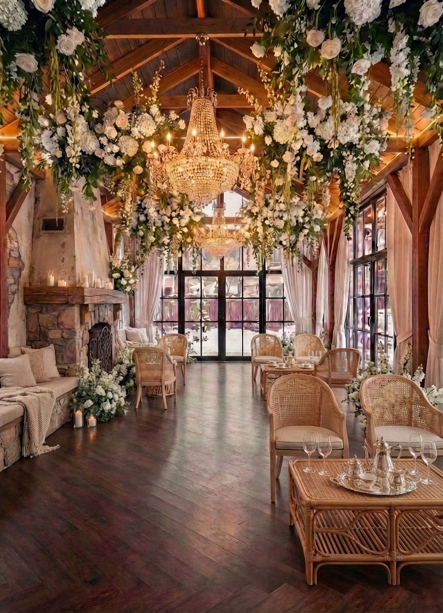 Дизайн гостиной в стиле Блэктэк — фото интерьера от нейросети RoomGPT