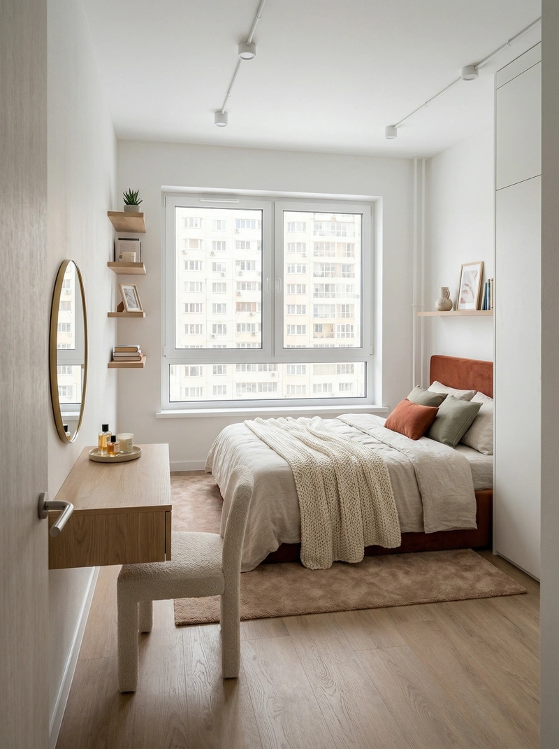 Дизайн гостиной в стиле Хюгге — фото интерьера от нейросети RoomGPT