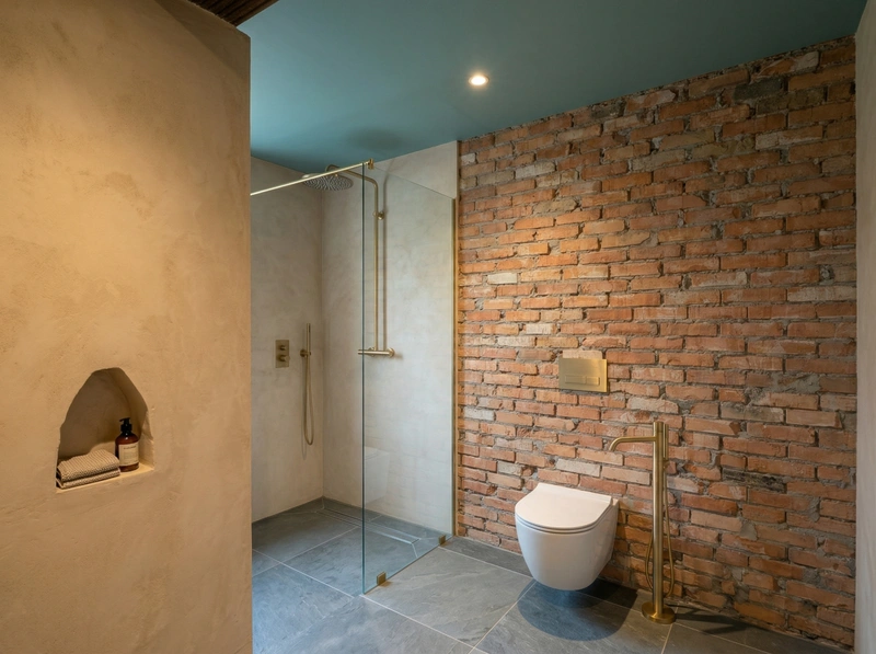 Дизайн ванной в стиле Без стиля — фото интерьера от нейросети RoomGPT