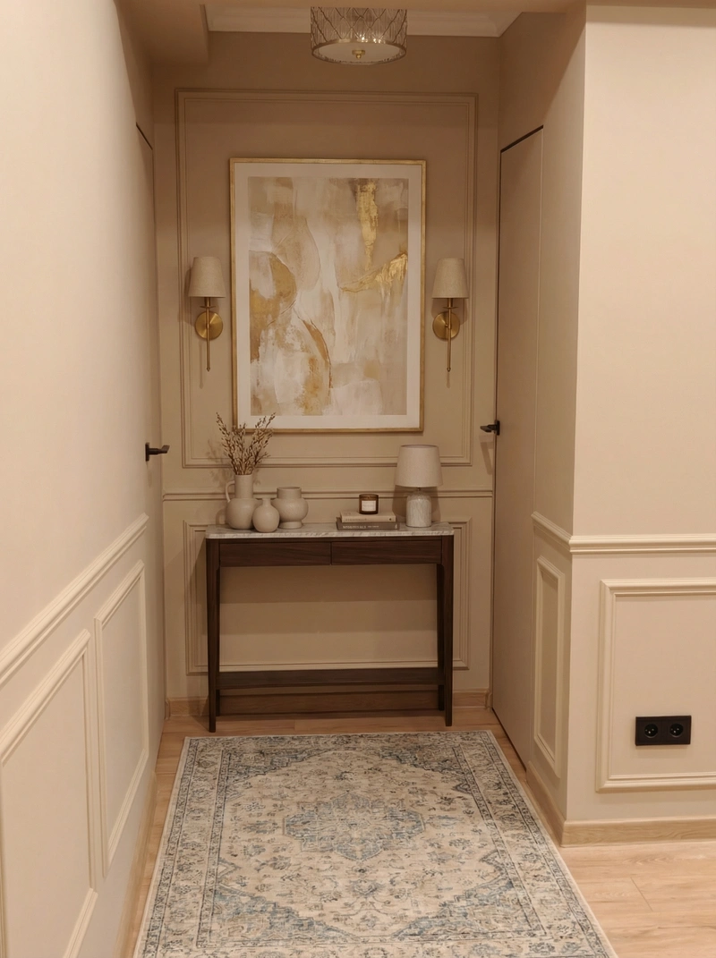 Дизайн интерьера в стиле Классика — Гостиная от нейросети RoomGPT