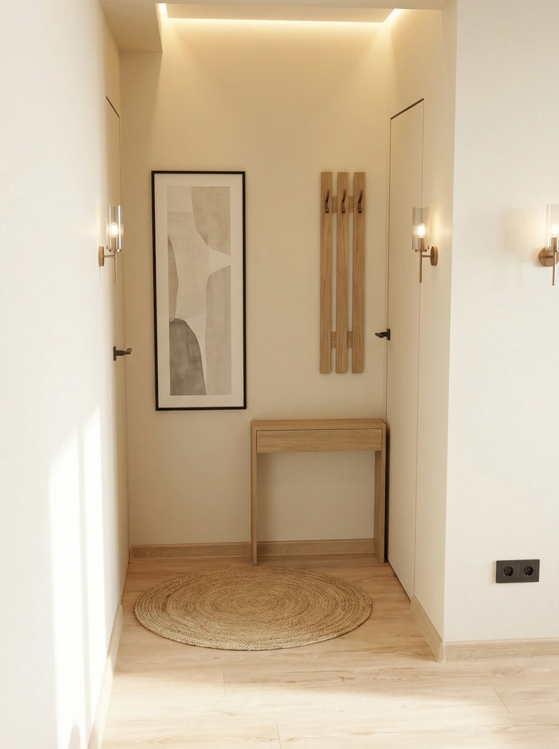 Дизайн интерьера в стиле Сканди — Гостиная от нейросети RoomGPT