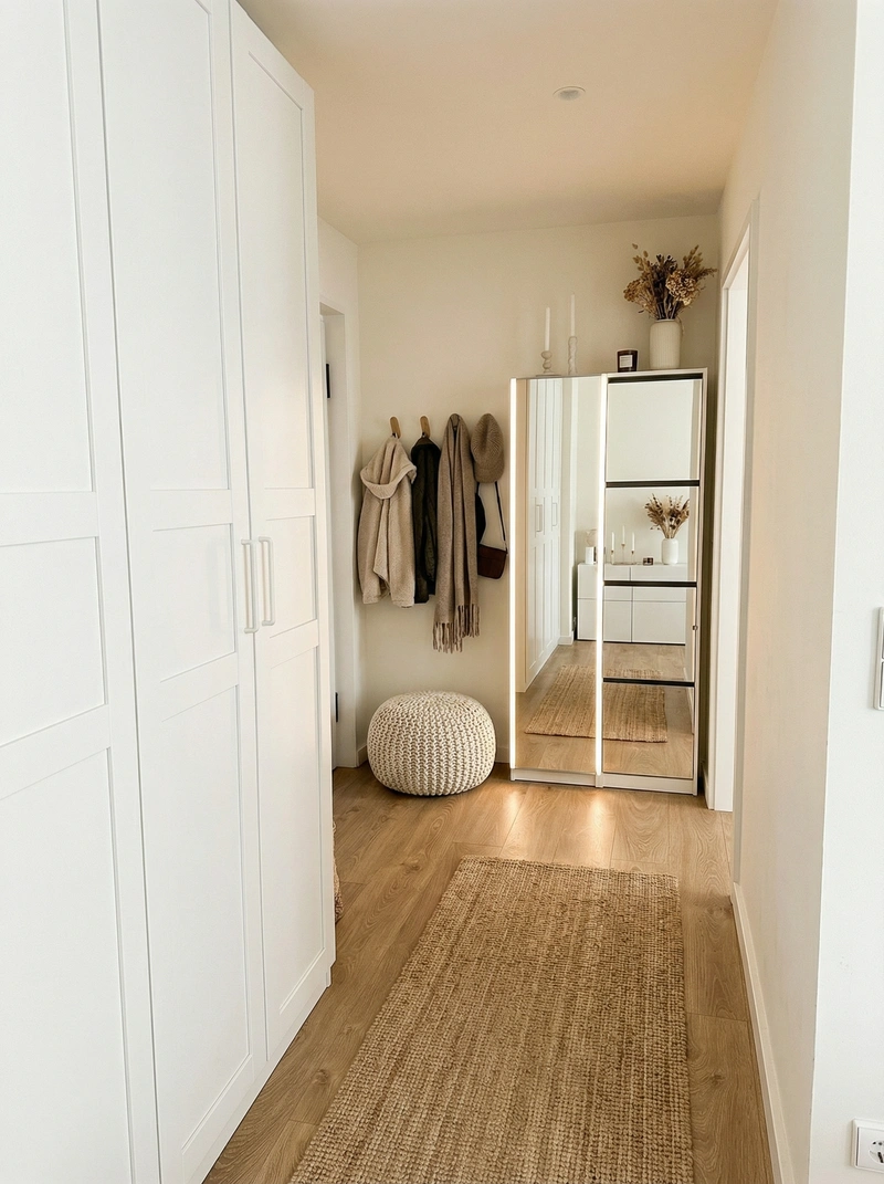 Дизайн интерьера в стиле Хюгге — Прихожая от нейросети RoomGPT