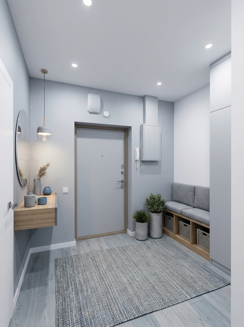 Дизайн интерьера в стиле Сканди — Гостиная от нейросети RoomGPT