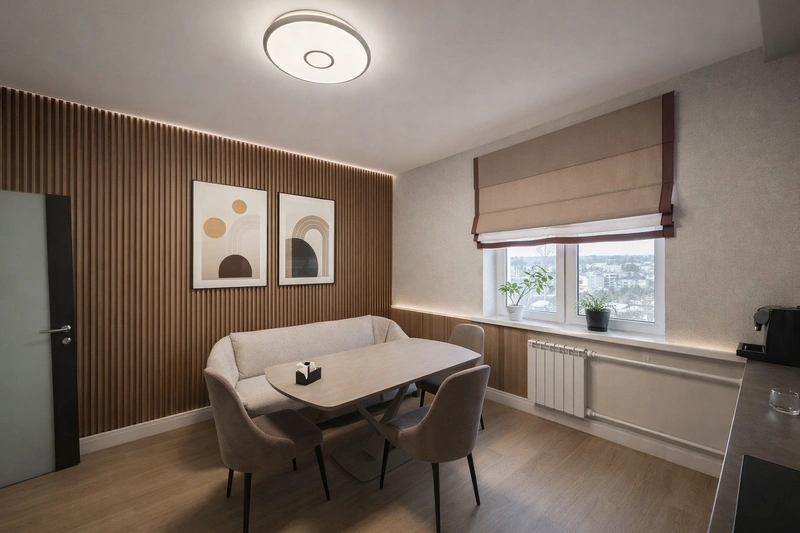 Дизайн кухни в стиле Минимализм — фото интерьера от нейросети RoomGPT