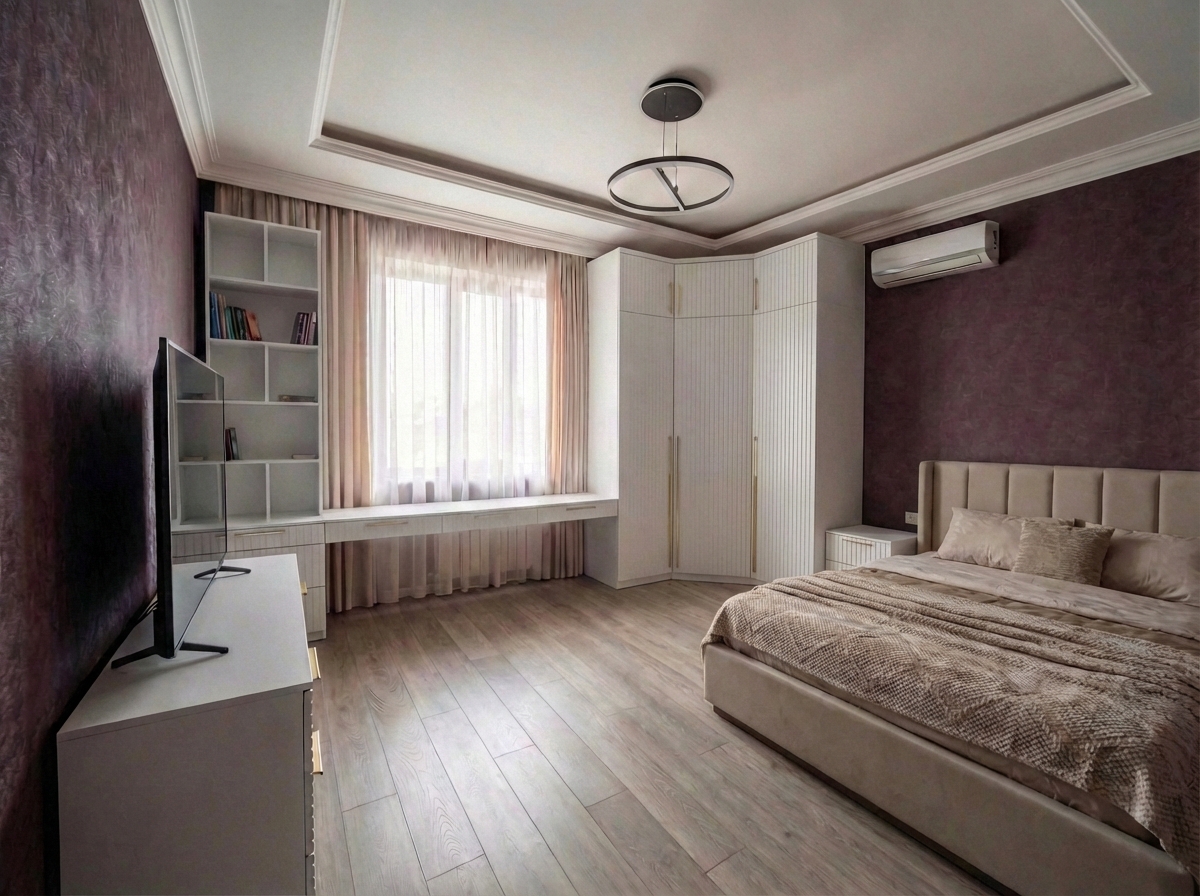 Дизайн детской в стиле Минимализм — фото интерьера от нейросети RoomGPT