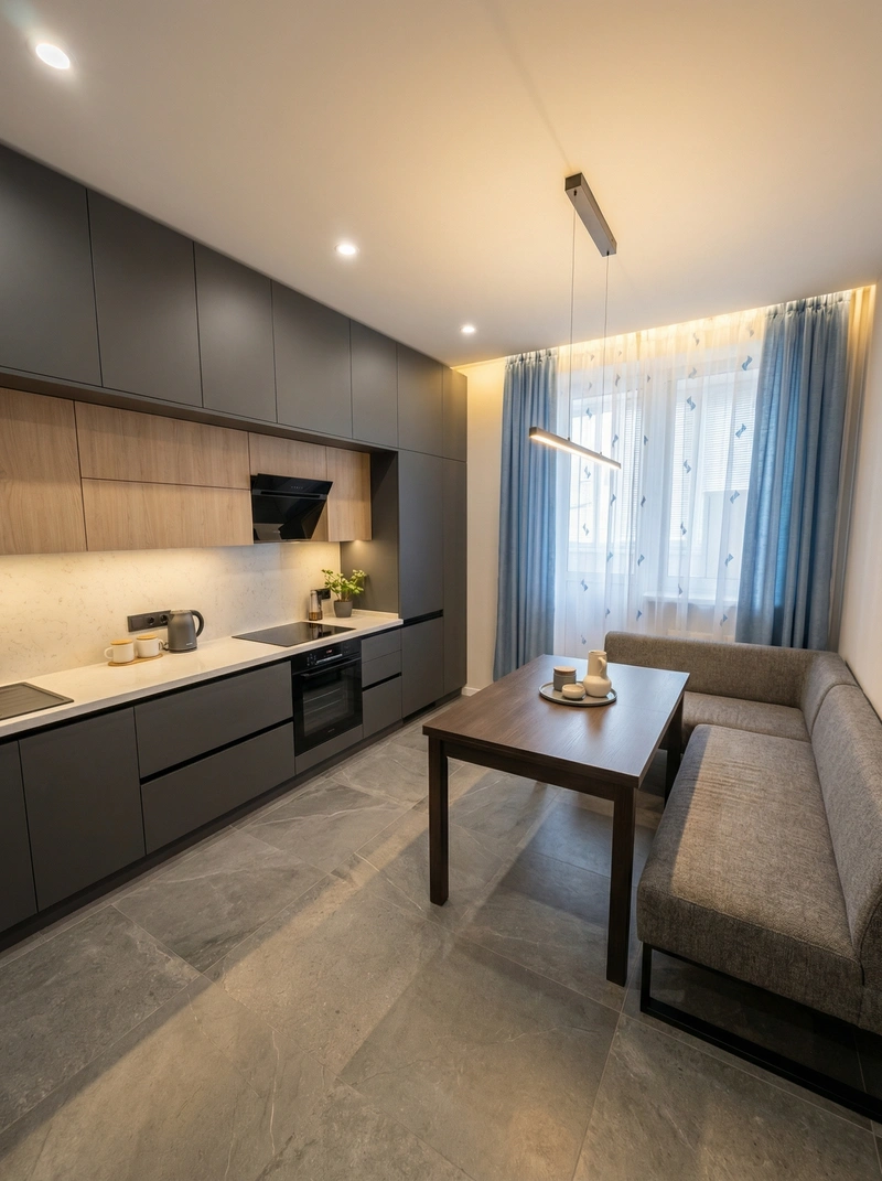 Дизайн ванной в стиле Минимализм — фото интерьера от нейросети RoomGPT