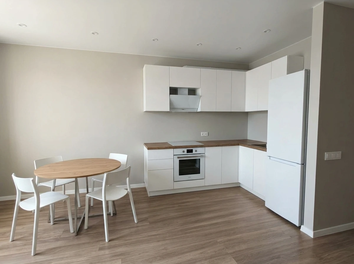 Дизайн кухни в стиле Минимализм — фото интерьера от нейросети RoomGPT