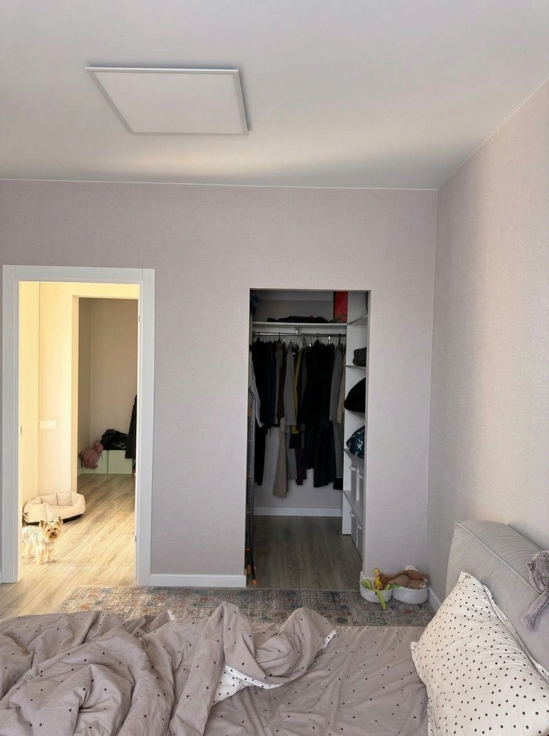 Дизайн спальни в стиле Без стиля — фото интерьера от нейросети RoomGPT