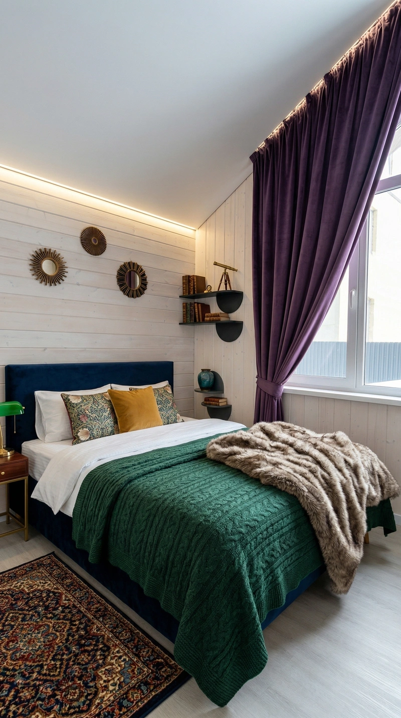 Дизайн гостиной в стиле Британский — фото интерьера от нейросети RoomGPT