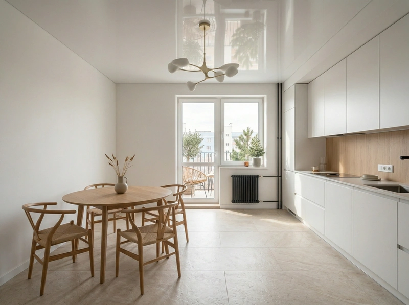 Дизайн гостиной в стиле Хюгге — фото интерьера от нейросети RoomGPT