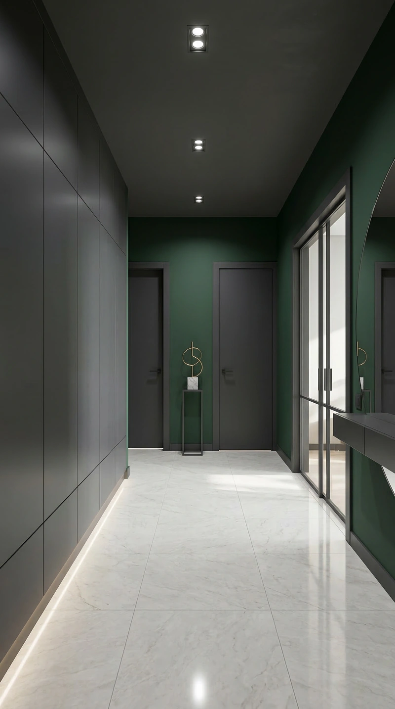 Дизайн интерьера в стиле Минимализм — Прихожая от нейросети RoomGPT