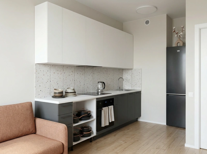 Дизайн интерьера в стиле Сканди — Гостиная от нейросети RoomGPT