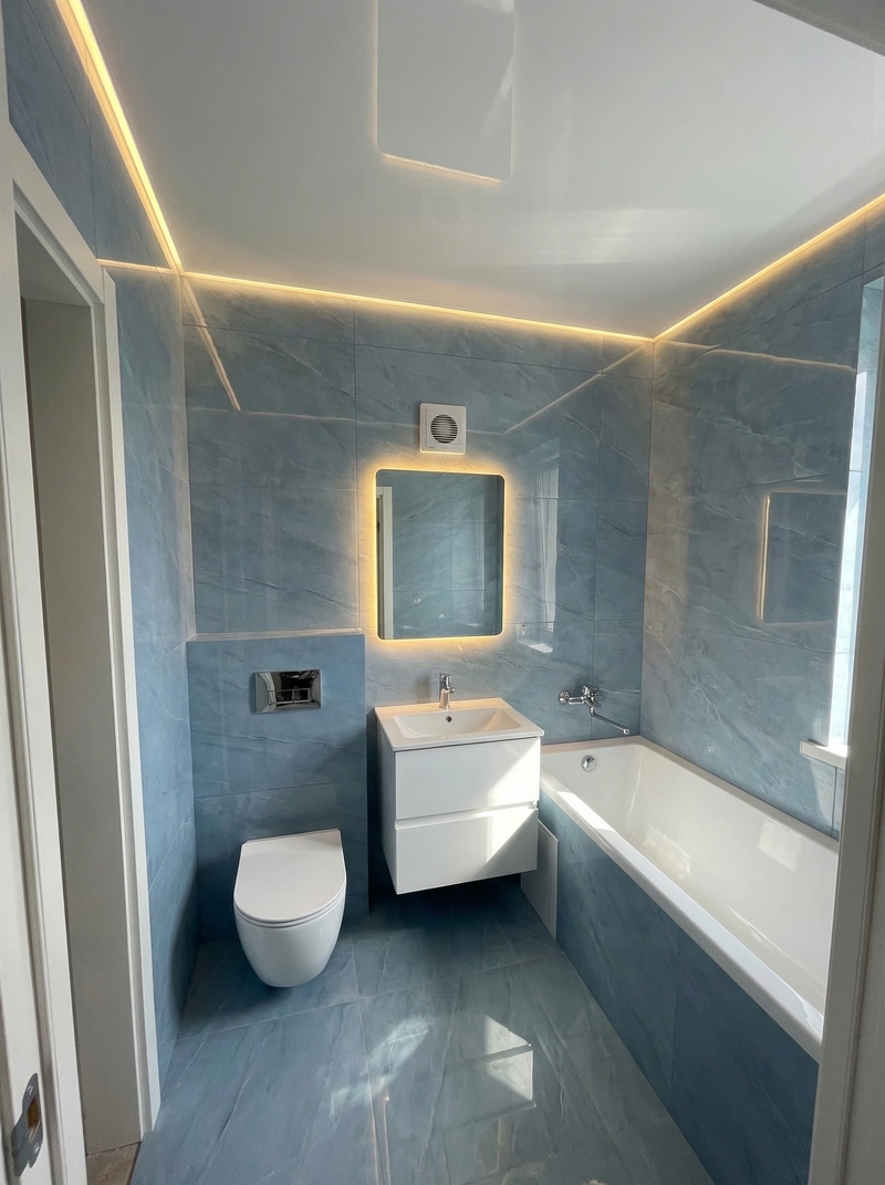 Дизайн ванной в стиле Без стиля — фото интерьера от нейросети RoomGPT