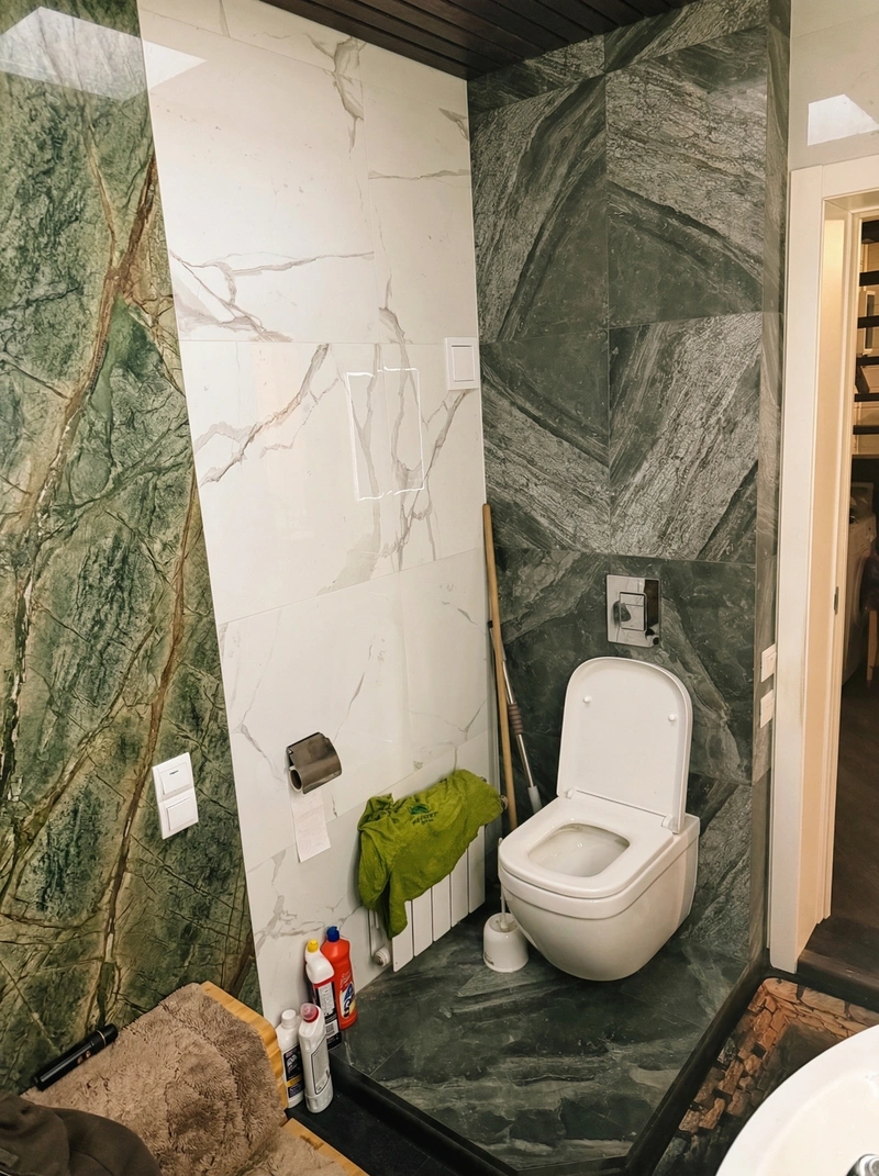 Дизайн ванной в стиле Без стиля — фото интерьера от нейросети RoomGPT