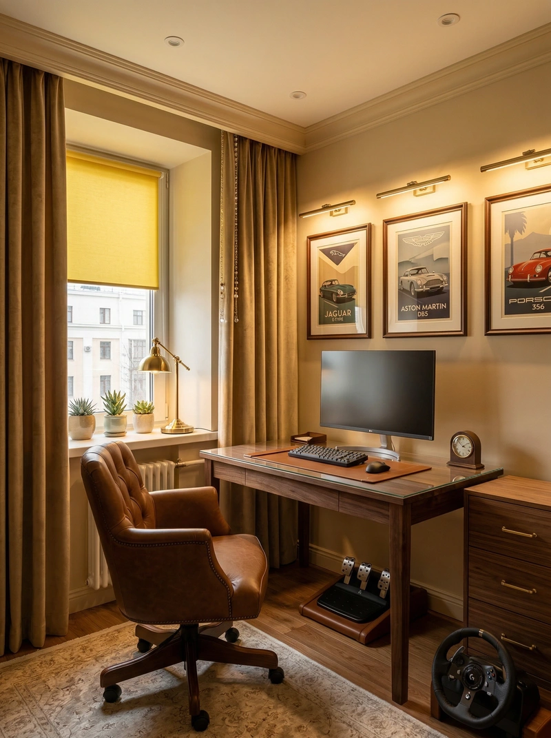 Дизайн интерьера в стиле Классика — Спальня от нейросети RoomGPT