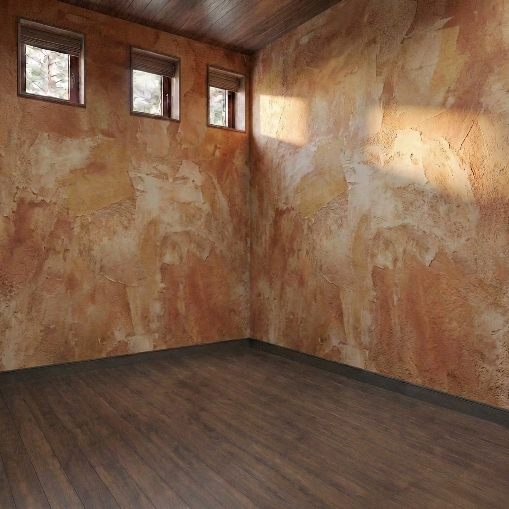 Дизайн спальни в стиле Блэктэк — фото интерьера от нейросети RoomGPT