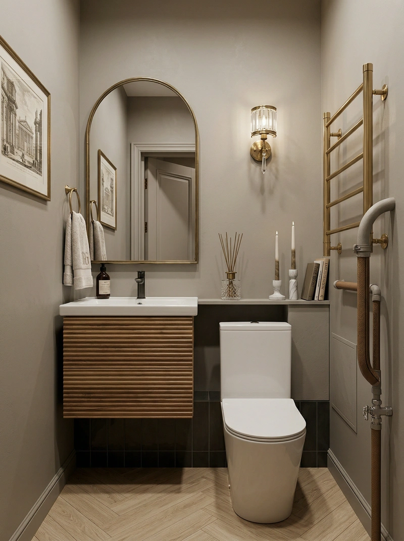 Дизайн интерьера в стиле Классика — Гостиная от нейросети RoomGPT