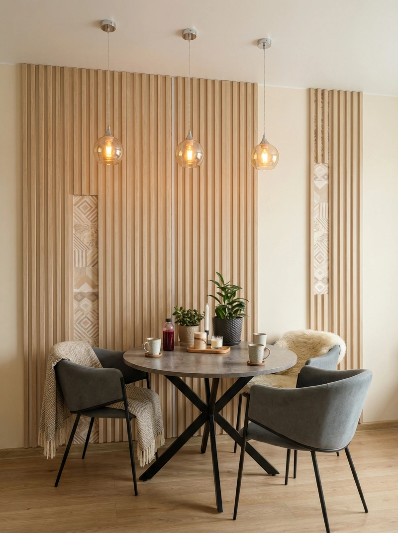 Дизайн интерьера в стиле Хюгге — Кухня от нейросети RoomGPT