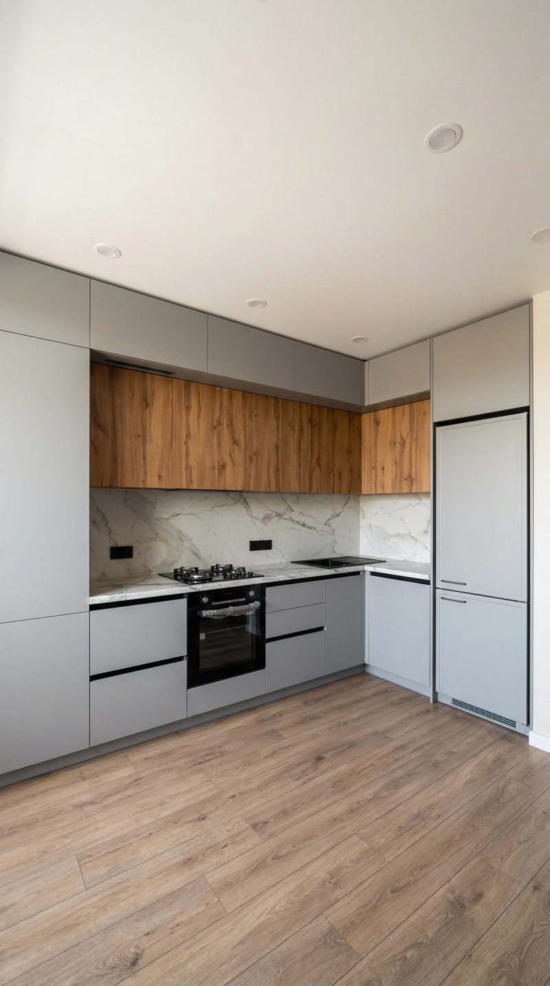 Дизайн интерьера в стиле Классика — Кухня от нейросети RoomGPT