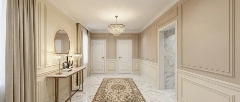 Дизайн интерьера в стиле Классика — Прихожая от нейросети RoomGPT
