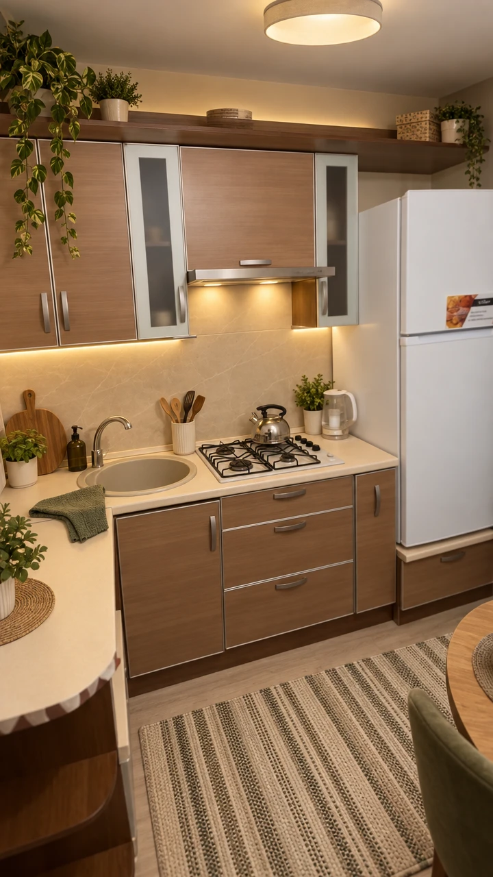 Дизайн интерьера в стиле Классика — Кухня от нейросети RoomGPT