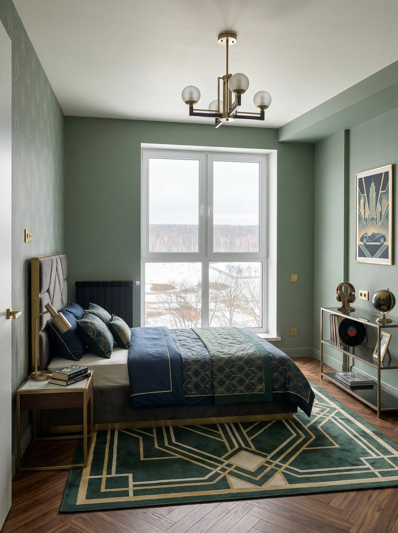 Дизайн детской в стиле Без стиля — фото интерьера от нейросети RoomGPT