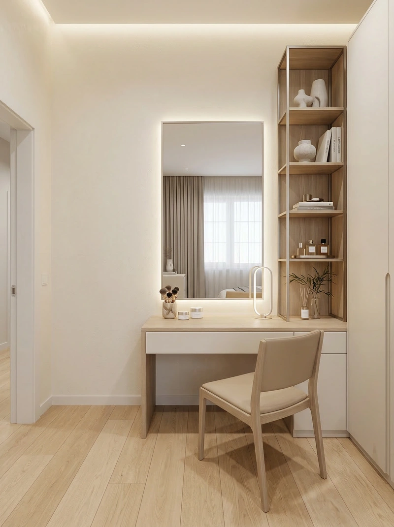 Дизайн интерьера в стиле Минимализм — Спальня от нейросети RoomGPT