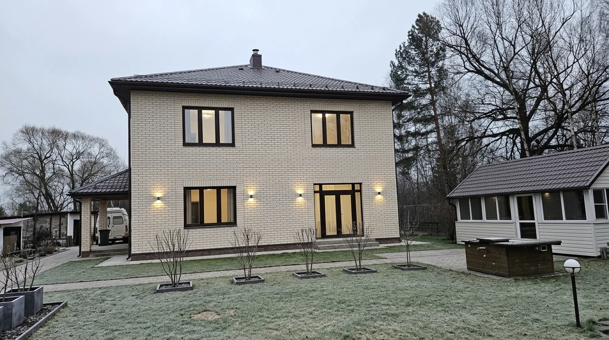 Дизайн фасада в стиле Минимализм — Фасад от нейросети RoomGPT