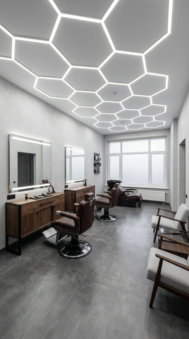 Дизайн интерьера в стиле Блэктэк — Гостиная от нейросети RoomGPT