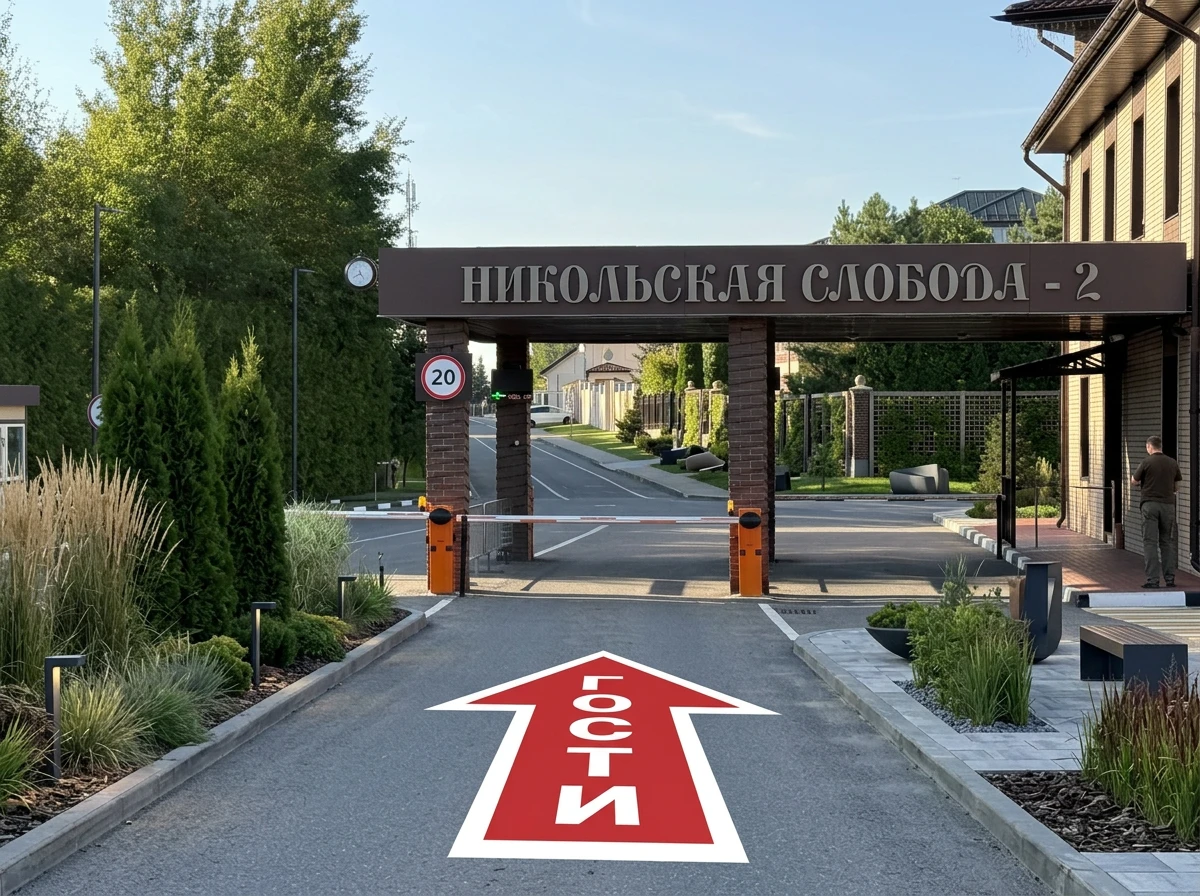 Ландшафтный дизайн в стиле Контемпорари — Участок от нейросети RoomGPT