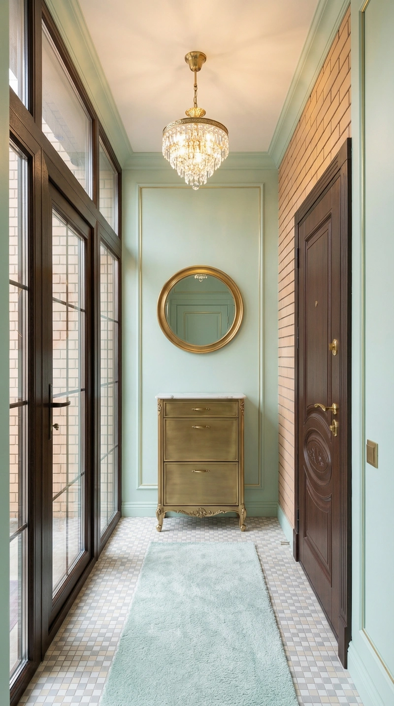 Дизайн интерьера в стиле Неоклассика — Прихожая от нейросети RoomGPT