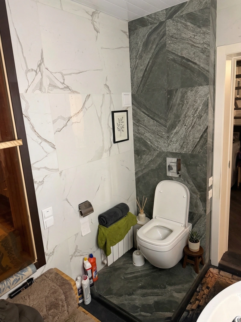 Дизайн ванной в стиле Без стиля — фото интерьера от нейросети RoomGPT