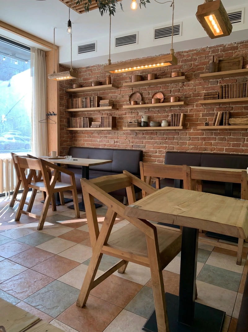 Дизайн кухни в стиле Лофт — фото интерьера от нейросети RoomGPT