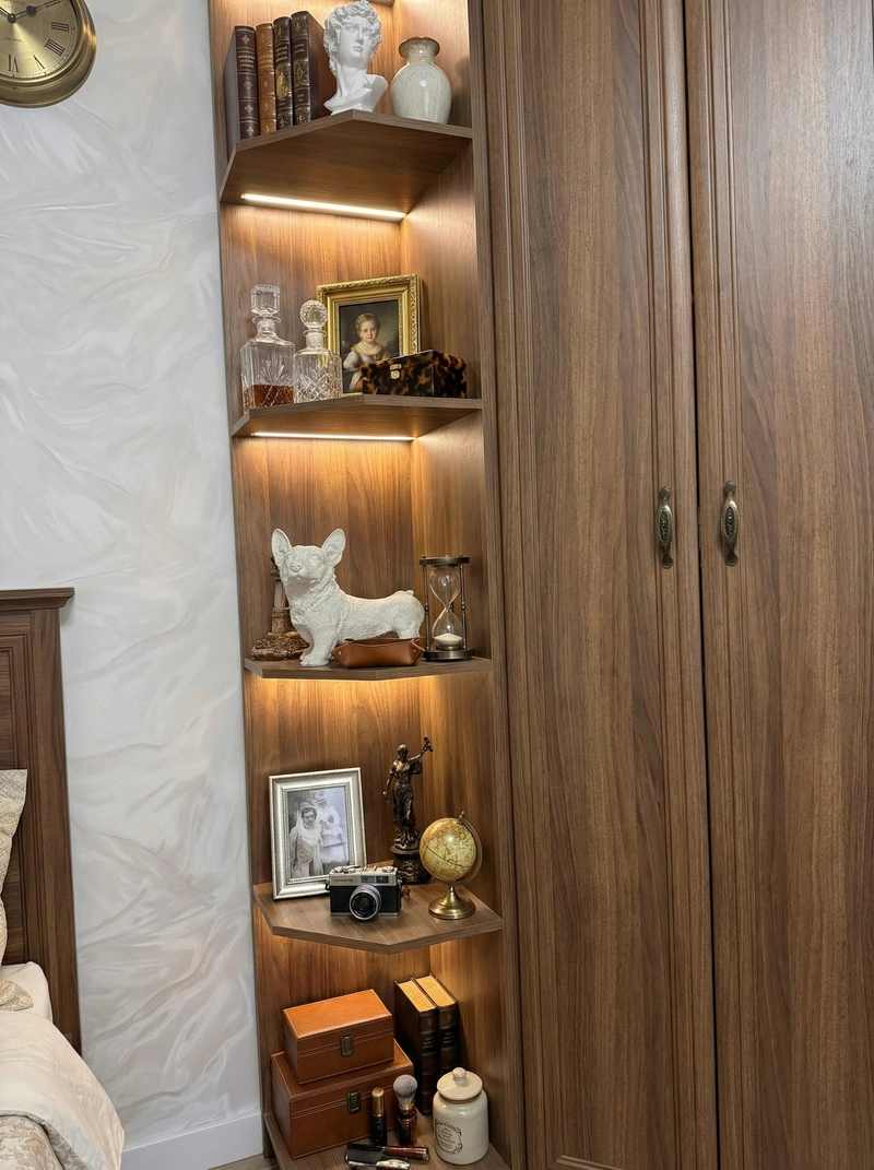 Дизайн интерьера в стиле Классика — Спальня от нейросети RoomGPT