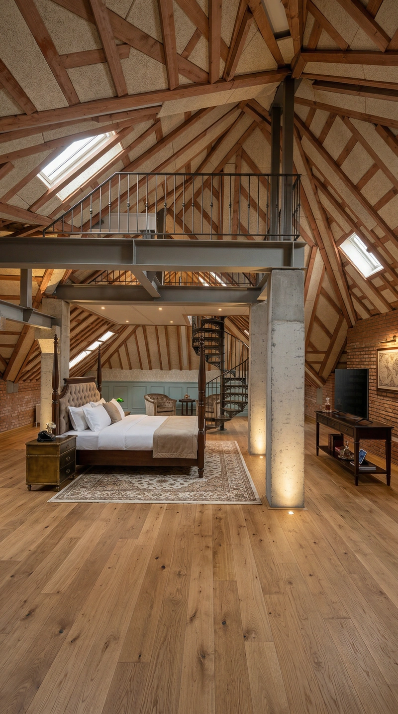 Дизайн интерьера в стиле Классика — Спальня от нейросети RoomGPT