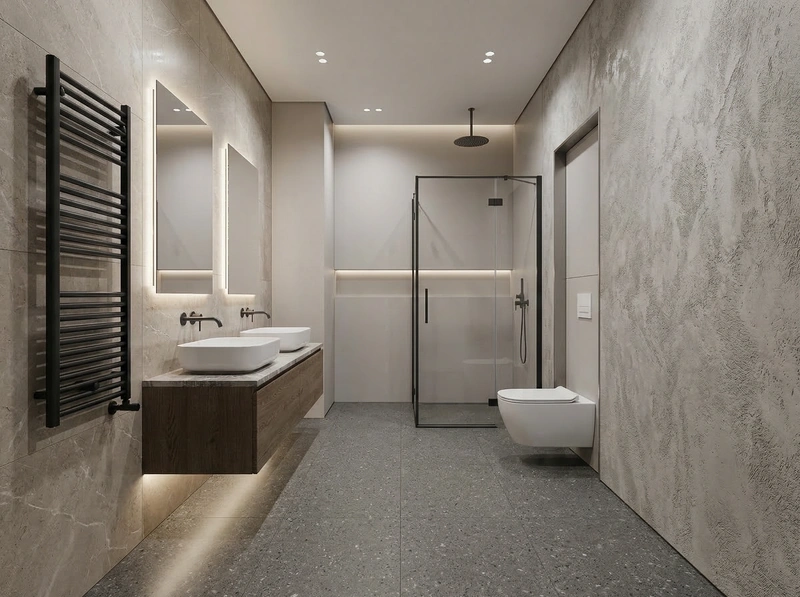 Дизайн интерьера в стиле Минимализм — Гостиная от нейросети RoomGPT