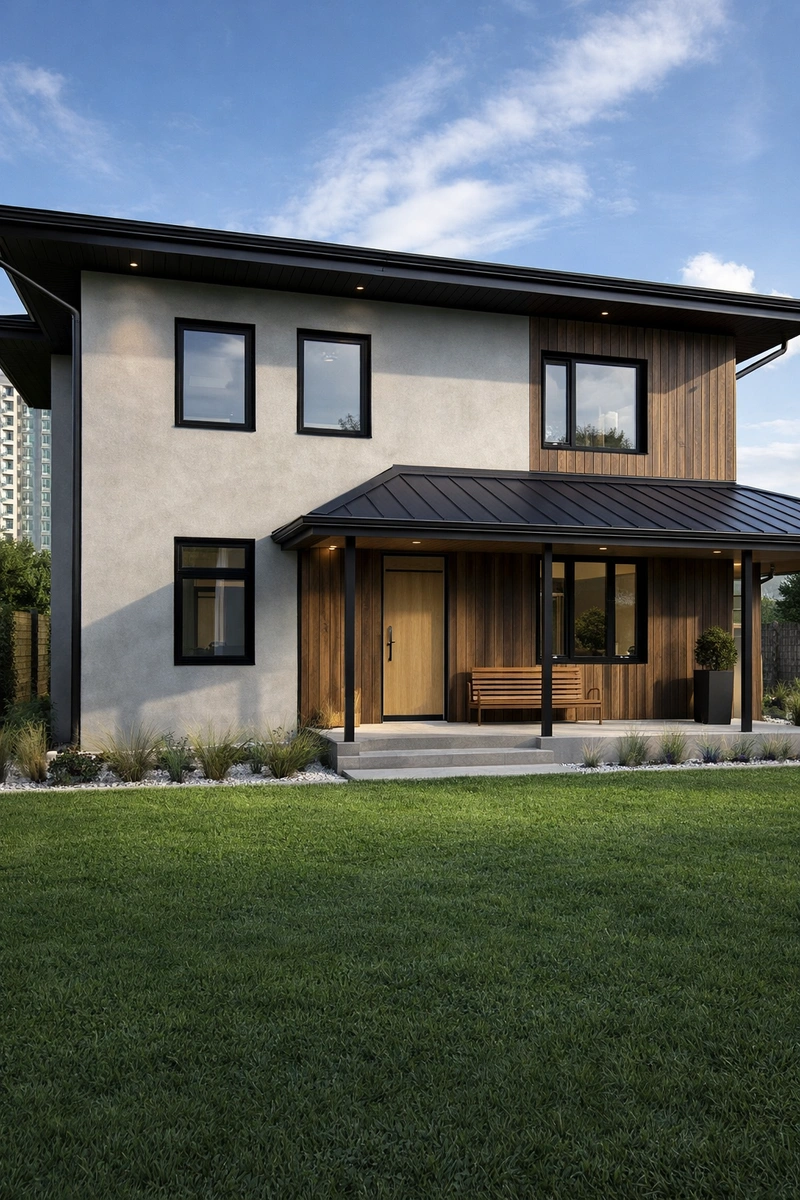 Контемпорари — Фасад | RoomGPT